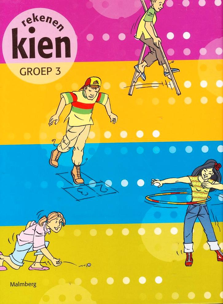 Kien Rekenen versie 2 kopieermap groep 3 incl Print CD-Rom, Livres, Livres scolaires, Envoi
