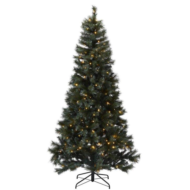 verlichte kerstboom Scotch Pine (h185 x Ø102 cm), Huis en Inrichting, Woonaccessoires | Overige, Nieuw, Verzenden