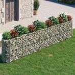 vidaXL Gabion plantenbak verhoogd 470x50x100 cm, Tuin en Terras, Verzenden, Nieuw