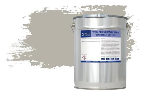 Wixx PU 250 Betonverf Buiten en Binnen RAL 7038 | Agaatgrijs, Doe-het-zelf en Bouw, Verf, Beits en Lak, Nieuw, Verzenden