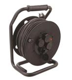 TM Professionele 25 Meter IP44 kabelhaspel,Stroomhaspel, Verzenden, Nieuw