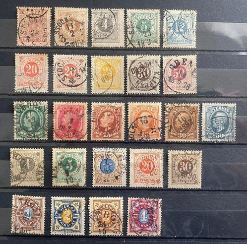 Suède 1858/1938 - Suède 1858-1938 Collection Belle utilisée, Postzegels en Munten, Postzegels | Amerika