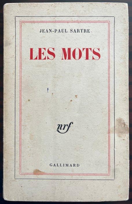 Signé ; Jean-Paul Sartre - Les Mots [envoi autographe de, Antiek en Kunst, Antiek | Boeken en Manuscripten