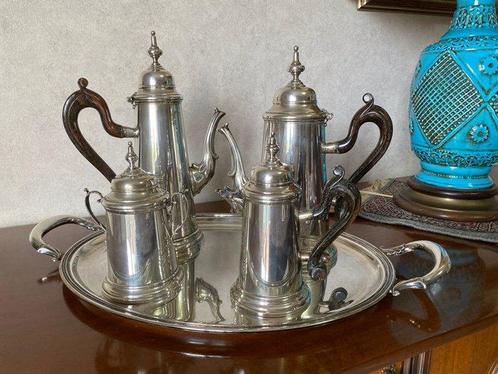 Brandimarte, Firenze - Koffie- en theeservies (5) - .800, Antiek en Kunst, Antiek | Zilver en Goud
