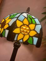 Buffet tafellamp - Glas-in-lood