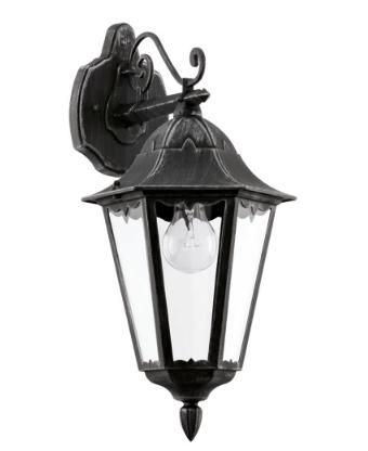 Eglo Buitenlicht Navedo hangend zwart zilver, Huis en Inrichting, Lampen | Overige, Verzenden