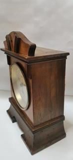 Tafelklok, Wekker - Hout, Messing - 1920-1930, Antiek en Kunst