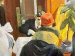 Edward Hopper (after) - New York Restaurant (1922), Antiek en Kunst