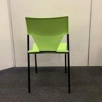 design Kantinestoel, stapelstoel, IOKO, groen - zwart, Huis en Inrichting, Gebruikt, Zwart, Eén