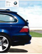 2007 BMW 5 SERIE TOURING BROCHURE DUITS, Livres, Autos | Brochures & Magazines