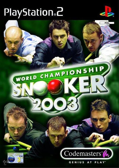 World Championship snooker 2003 (ps2 used game), Consoles de jeu & Jeux vidéo, Jeux | Sony PlayStation 2, Enlèvement ou Envoi