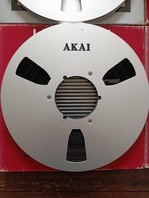 Akai - 5 x spoelen reel-to-reel - Japan Reel-to-reel deck 26, Audio, Tv en Foto, Radio's