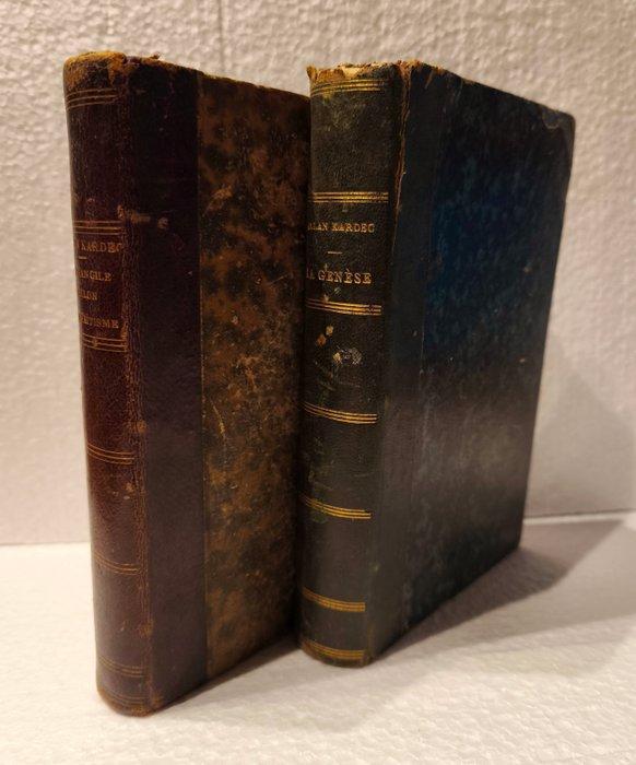 Allan Kardec - Allan Kardec – Lot de 2 ouvrages spirites :, Antiek en Kunst, Antiek | Boeken en Manuscripten