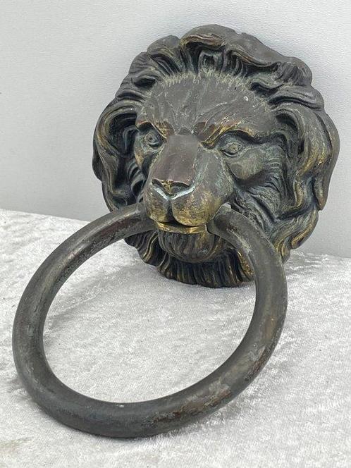 Deurklopper - 1900-1910 - Antieke deurklopper Leeuw, Antiek en Kunst, Antiek | Overige Antiek