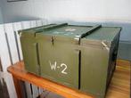 Krat - Grote militaire koffer - Aluminium, Staal, Hout