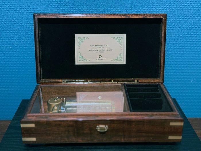 Orpheus, Sankyo - Cilindermuziekdoos - Japan - 1989 - Sankyo, Antiek en Kunst, Antiek | Klokken