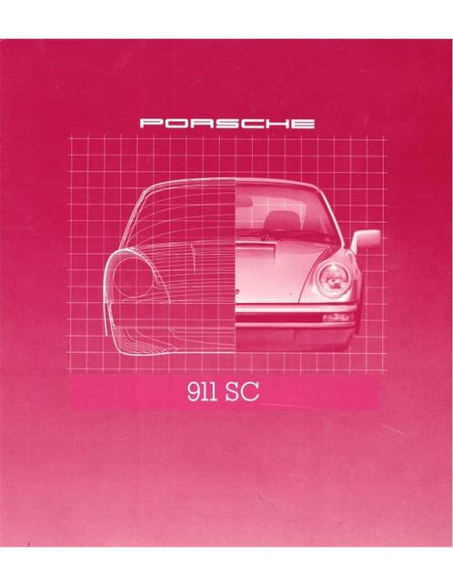 1980 PORSCHE 911 SC BROCHURE ENGELS (USA), Livres, Autos | Brochures & Magazines