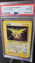 Zapdos Graded card - Base Set - Zapdos - PSA 8, Hobby en Vrije tijd, Nieuw