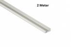 LED Profiel 2 meter - 6.3x16mm DESIGN D - WIT, Verzenden