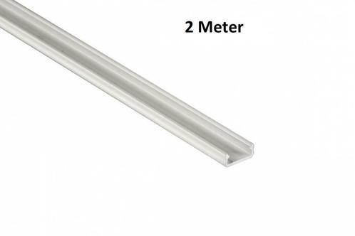 LED Profiel 2 meter - 6.3x16mm DESIGN D - WIT, Doe-het-zelf en Bouw, Metalen, Verzenden