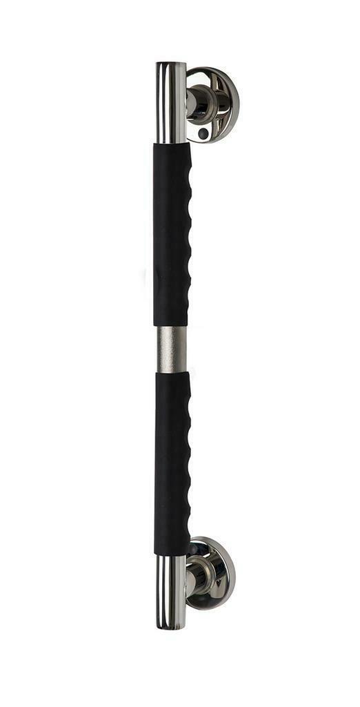 Ridder Ken badgreep met softgrip 60 cm chroom/zwart, Maison & Meubles, Accessoires pour la Maison | Autre, Enlèvement ou Envoi