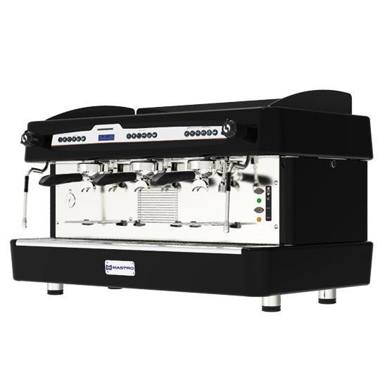 Espressomachine | Zwart | 3 Groepen | Digitaal | 5.2kW, Zakelijke goederen, Horeca | Keukenapparatuur, Nieuw in verpakking, Verzenden