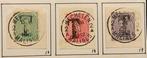 Belgique 1914/1930 - Timbres de port pénal avec impression T, Gestempeld