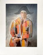 Pablo Picasso (after) - Arlequin les mains croisées - Offset
