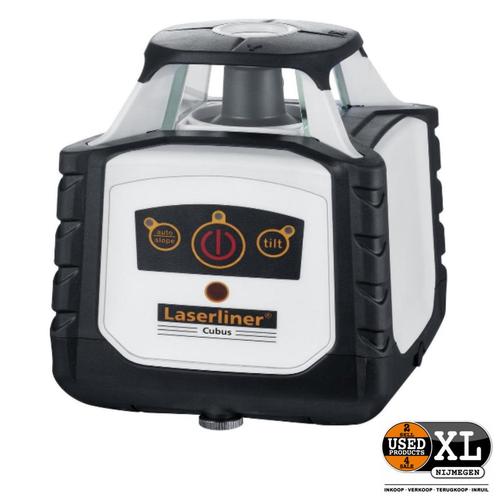 Laserliner Cubus 110S rotatielaser Rood | Nieuw, Doe-het-zelf en Bouw, Meetapparatuur, Nieuw, Ophalen of Verzenden