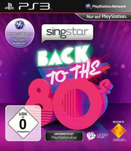 Singstar Back To The 80s-Duits (PlayStation 3) Gebruikt, Games en Spelcomputers, Games | Sony PlayStation 3, Ophalen of Verzenden