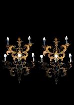 Applique murale - fer forgé - Paire dappliques murales