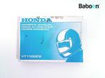 Instructie Boek Honda VT 1100 C2 Shadow ACE 1995-1999, Verzenden, Gebruikt