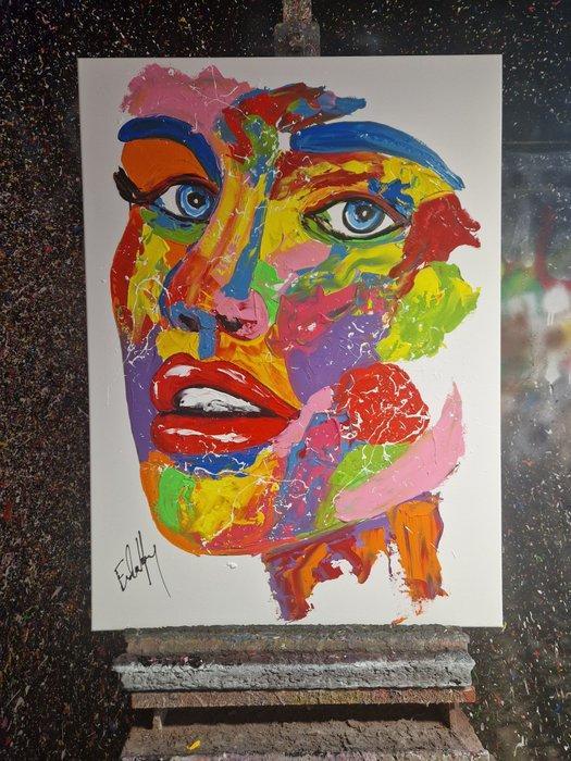 Henry Escobar - WOMAN 01, Antiek en Kunst, Kunst | Designobjecten