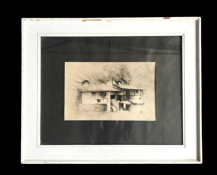 Vicente Colom (1941) - Memoria de la casa, Antiek en Kunst, Kunst | Schilderijen | Klassiek