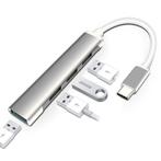 Adapter laptop usb c hub usb 2.0 3.0 splitter macbook pro ai, Computers en Software, Verzenden, Nieuw