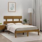 vidaXL Bedframe massief hout honingbruin 200x200 cm, Huis en Inrichting, Slaapkamer | Bedden, Verzenden, Nieuw