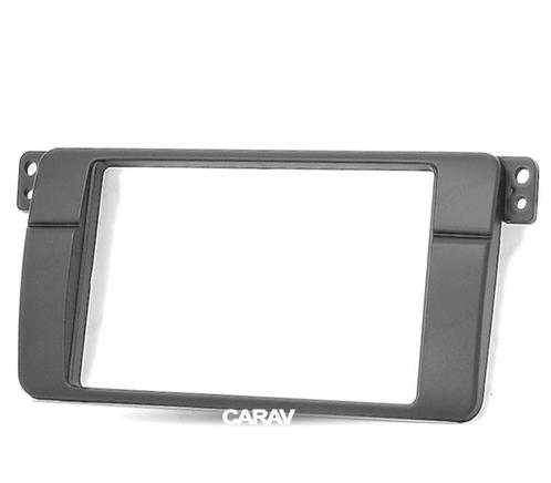 FACADE AUTORADIO 2 DIN NOIR POUR BMW SÉRIE 3 E46, Auto diversen, Autoradio's, Verzenden