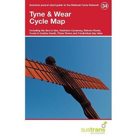 Tyne & Wear Cycle Map 34 9781910845073 Sustrans, Boeken, Taal | Engels, Gelezen, Verzenden
