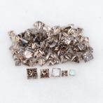 69 pcs Diamant - 2.24 ct - Briljant, Prinses - Natural Fancy, Nieuw