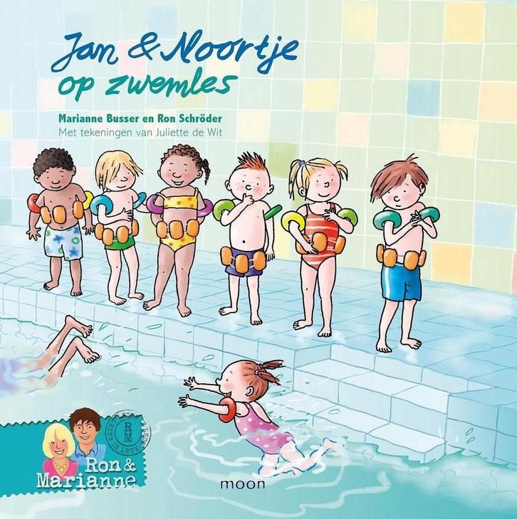 Jan & noortje op zwemles 9789048840540 Marianne Busser, Boeken, Schoolboeken, Zo goed als nieuw, Verzenden