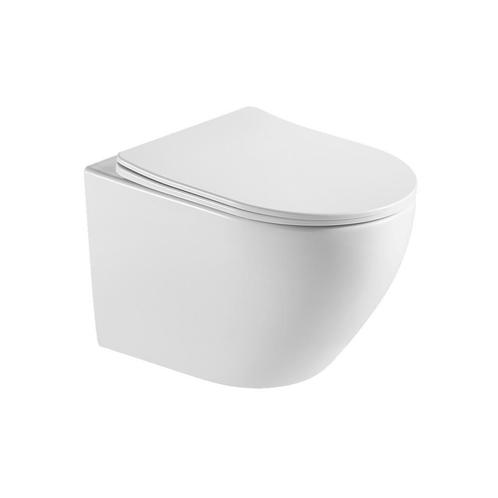 Wandcloset BWS Mudo Rimless met Toiletzitting Softclose en, Doe-het-zelf en Bouw, Sanitair, Overige typen, Nieuw, Ophalen of Verzenden