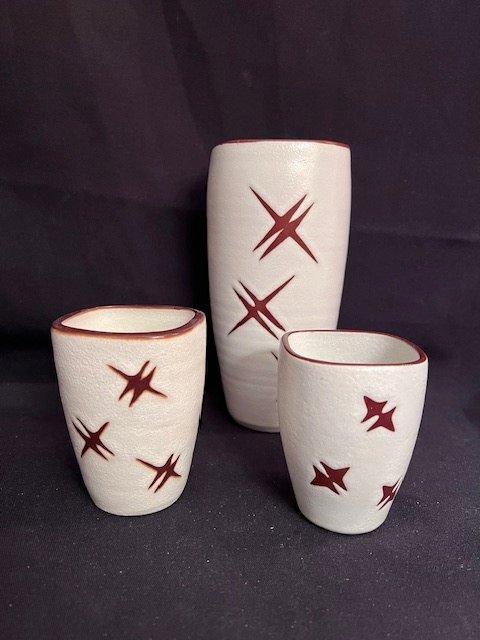 Jaap Ravelli - Vase (7) - Grès, Antiek en Kunst, Curiosa en Brocante