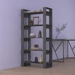 vidaXL Boekenkast/kamerscherm 80x35x160 cm massief hout, Huis en Inrichting, Kasten | Boekenkasten, Verzenden, Nieuw