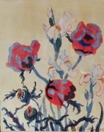 Meta Cohen Hendel (1883-1970) - Klaprozen en irissen, Antiek en Kunst