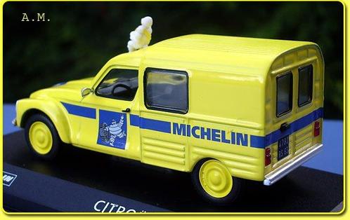 Michelin 1:43 - Modelauto - Citroën Acadiane Michelin -, Hobby en Vrije tijd, Modelauto's | 1:5 tot 1:12