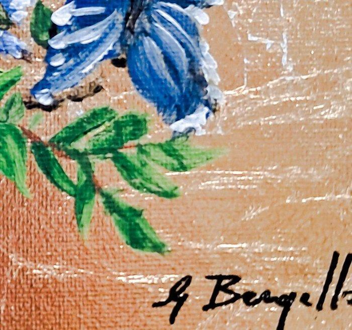 Giorgio Bergallo - CELESTE, Antiquités & Art, Art | Peinture | Moderne