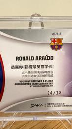 2023/24 DAKA FC Barcelona Ronald Araujo Autograph Silver, Verzamelen, Nieuw