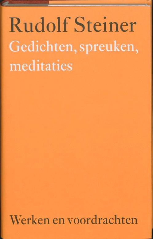 Gedichten, spreuken, meditaties / Rudolf Steiner werken en, Boeken, Filosofie, Gelezen, Verzenden