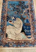 Qom China - Zijde Wandtapijt - Tapijt - 109 cm - 61 cm