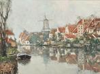 Henri Cassiers (1858-1944) - Canal à Maassluis